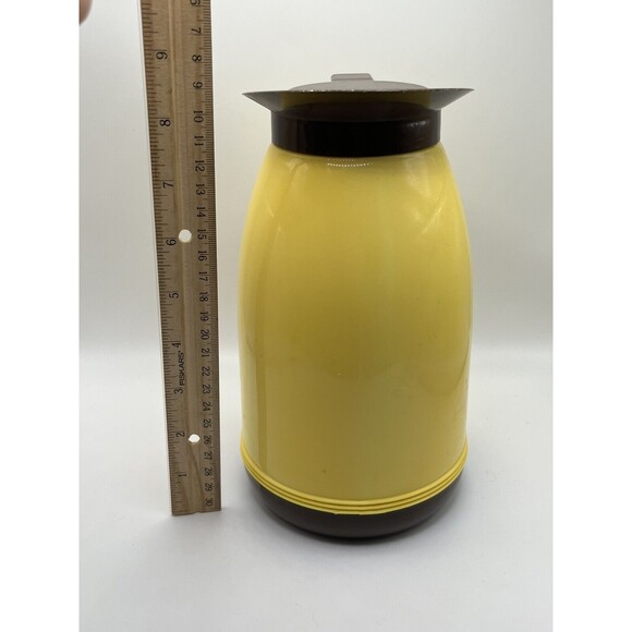 Vintage Action Industries Italy 1960's Coffee Serving Pitcher Flip Top Carafe - Picture 2 of 5